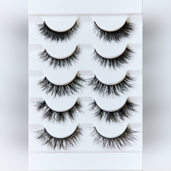 SO PINK BEAUTY 100% Mink Eyelashes Variety Pack 5 Pairs - Picture 4 of 4